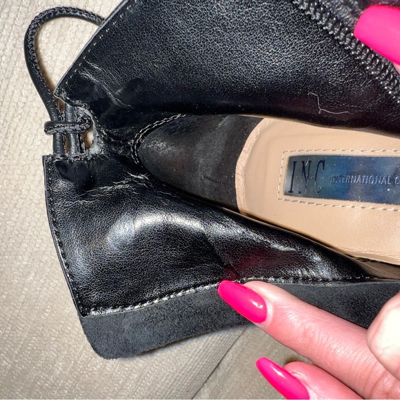INC International Concepts Black Booties - Picture 9 of 10